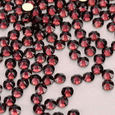 Amethyst Glass Flat Back Glue-on Rhinestones 16 Cut Facets In Bulk WholesaleRhinestone